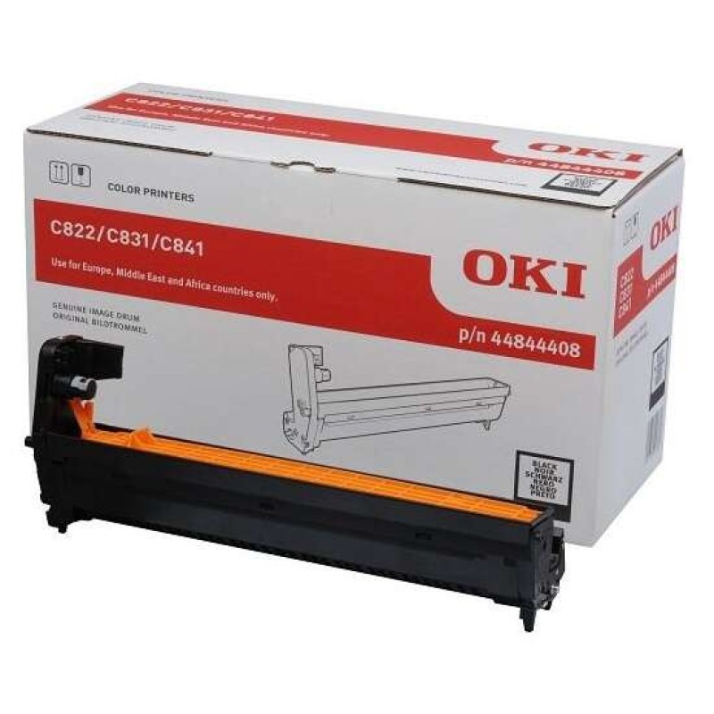 OKI C822/C831/C841 Preto Tambor de Imagem Original - 44844408 (Drum)