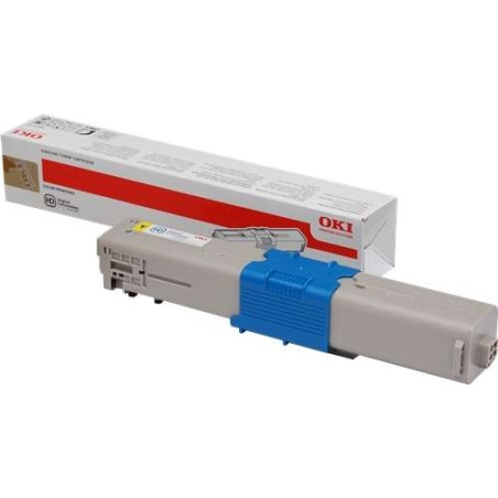 OKI C301DN/C321DN/MC342DN Amarelo Cartucho de Toner Original - 44973533
