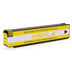 Compatível HP 980 Amarelo Tinteiro Pigmentada - Substitui D8J09A