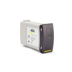 Compatible HP 842C Jaune Cartouche d'Encre Pigmentée - remplace les références C1Q56A