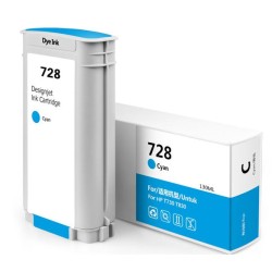 Compatible HP 728 Cyan Ink Cartridge - Replaces F9J67A/F9J63A