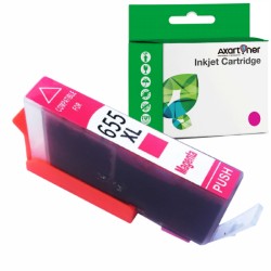 Compatible HP 655 Magenta Cartouche d'Encre - remplace les références CZ111AE