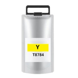 Epson T8784/T8384 Jaune Cartouche d'Encre Pigmentée Compatible - remplace les références C13T878440/C13T838440