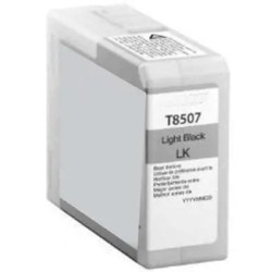 Epson T8507 Noir Light Cartouche d'Encre Pigmentée Compatible - remplace les références C13T850700