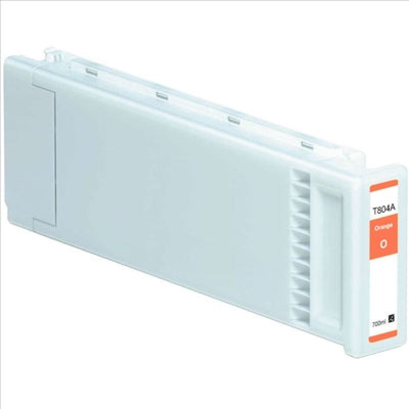 Epson T804A/T824A Orange Cartouche d'Encre Pigmentée Compatible - remplace les références C13T804A00/C13T824A00
