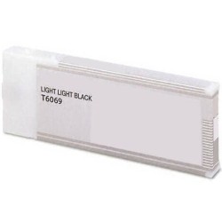 Epson T6069 Preto Light Light Tinteiro Pigmentada Compatível - Substitui C13T606900