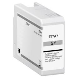 Epson T47A7 Cinzento Tinteiro Pigmentada Compatível - Substitui C13T47A700