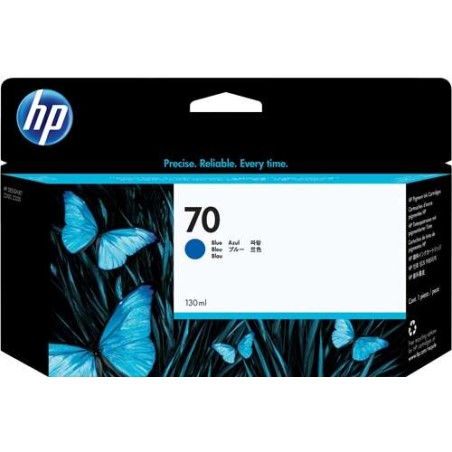 Generico HP 70 Azul Cartucho de Tinta Pigmentada - Reemplaza C9458A