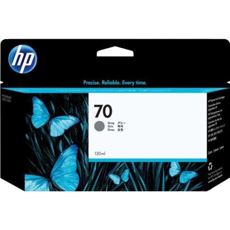 Compatível HP 70 Cinzento Tinteiro Pigmentada - Substitui C9450A
