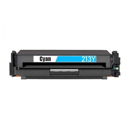 Compatible HP W2131Y/W2131X/W2131A Cyan Toner Cartridge - Replaces 213Y/213X/213A