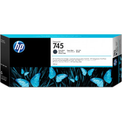 HP F9K05A Noir Mate Cartouche d'Encre Original - 745