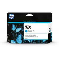 HP F9J97A Cyan Tinteiro Original - 745
