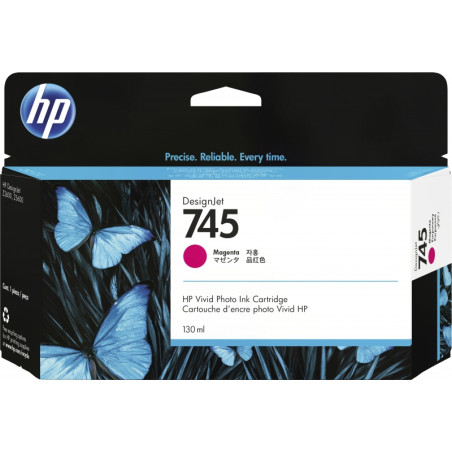 HP F9J95A Magenta Tinteiro Original - 745