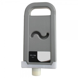 Canon PFI706/PFI306 Negro Cartucho de Tinta Pigmentada Generico - Reemplaza 6681B001/6657B001/PFI-706BK/PFI-306BK