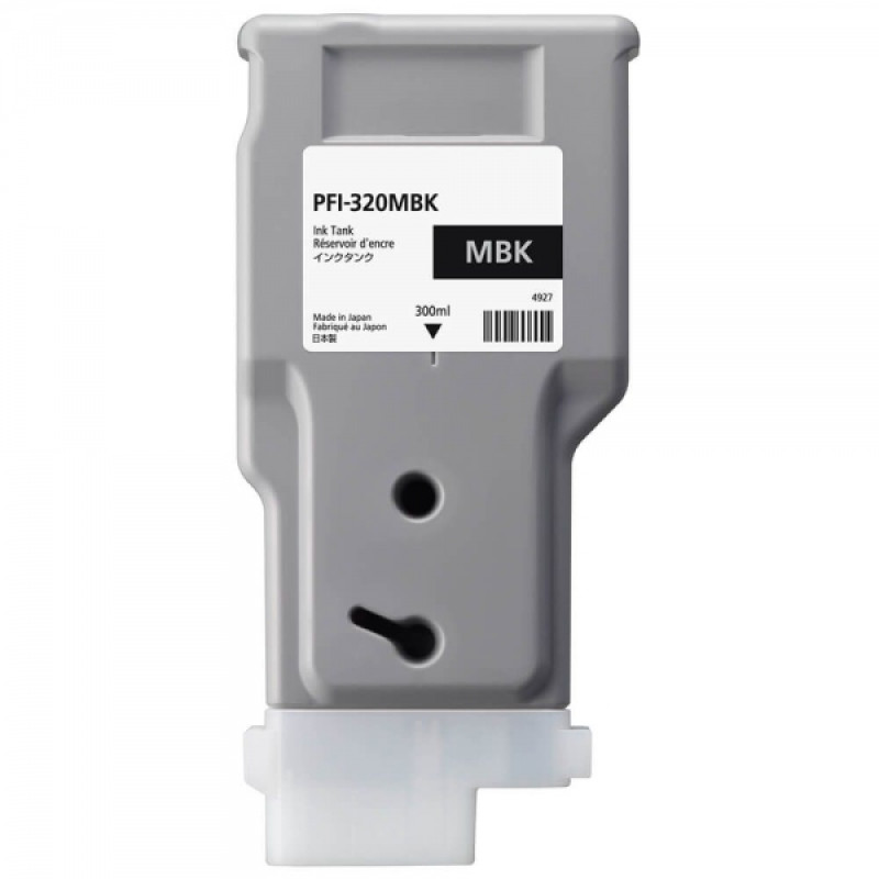 Canon PFI320 Black Mate Ink Cartridge Pigmented Compatible - Replaces 2889C001/PFI-320MBK