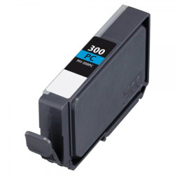 Canon PFI300 Cyan Photo Cartouche d'Encre Pigmentée Compatible - remplace les références 4197C001/PFI-300PC