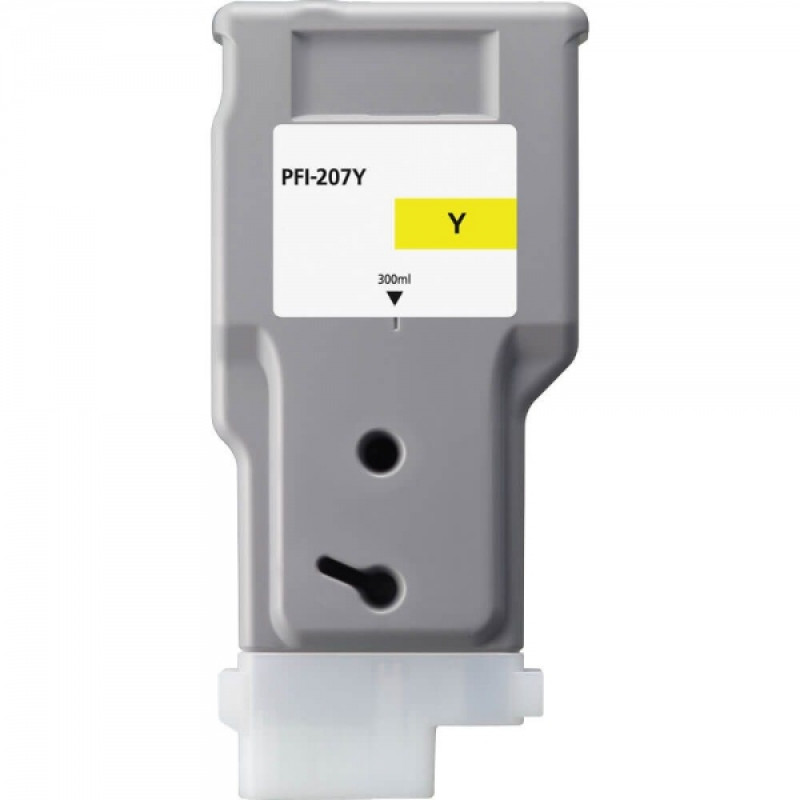 Canon PFI207 Amarelo Tinteiro Compatível - Substitui 8792B001/PFI-207Y
