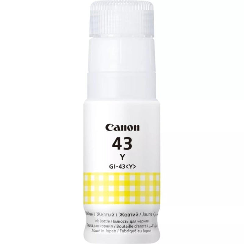 Canon GI43 Amarelo Garrafa de Tinta Original - GI43Y/4689C001