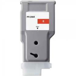 Canon PFI206 Red Ink Cartridge Pigmented Compatible - Replaces 5309B001/PFI-206R