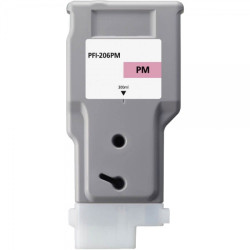 Canon PFI206 Magenta Photo Cartouche d'Encre Pigmentée Compatible - remplace les références 5308B001/PFI-206PM