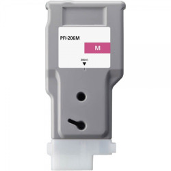 Canon PFI206 Magenta Ink Cartridge Pigmented Compatible - 5305B001/PFI-206M