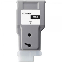 Canon PFI206 Noir Mate Cartouche d'Encre Pigmentée Compatible - 5302B001/PFI-206MBK