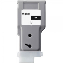 Canon PFI206 Noir Cartouche d'Encre Pigmentée Compatible - 5303B001/PFI-206BK