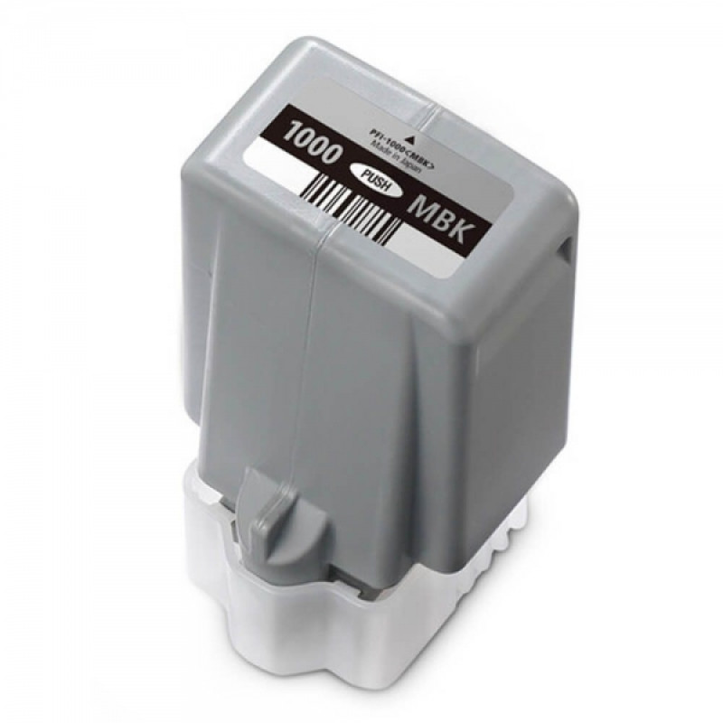Canon PFI1000 Negro Mate Cartucho de Tinta Pigmentada Generico - Reemplaza 0545C001/PFI-1000MBK