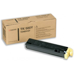 Kyocera TK500Y Yellow Toner Cartridge Original - 370PD3KW/TK500Y