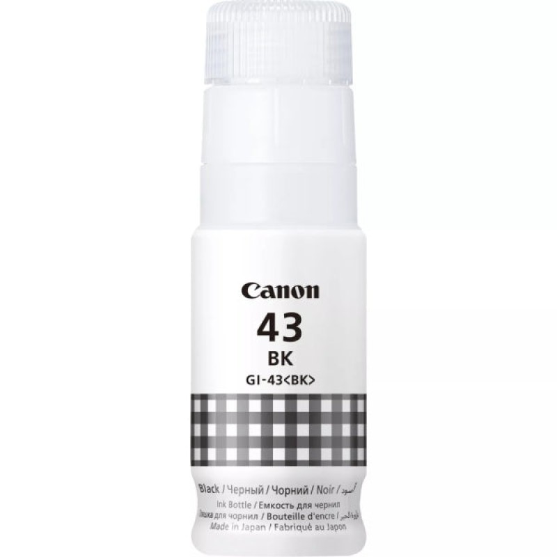 Canon GI43 Preto Garrafa de Tinta Original - GI43BK/4698C001