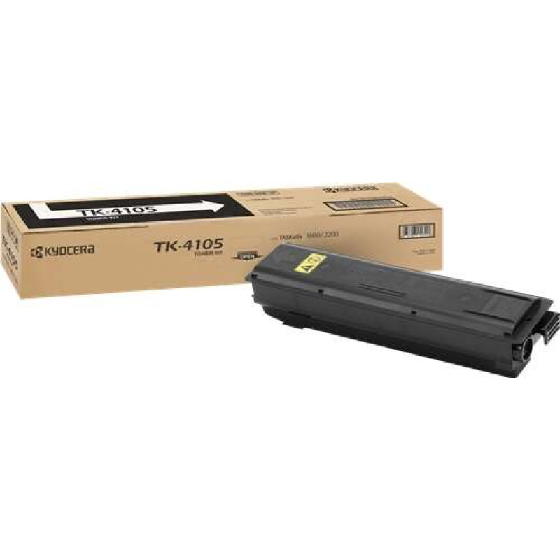 Original Toner Kyocera TK-4105 Preto 1T02NG0NL0 15000 Pág.