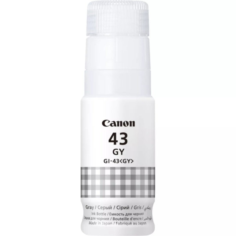 Canon GI43 Cinzento Garrafa de Tinta Original - GI43GY/4707C001