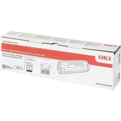 OKI C824/C834/C844 Preto Cartucho de Toner Original - 47095704