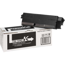 Original Toner Kyocera TK-590K Preto 1T02KV0NL0 7000 Pág.