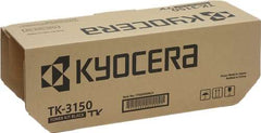 Original Toner Kyocera TK-3150 Preto 1T02NX0NL0 14500 Pág.