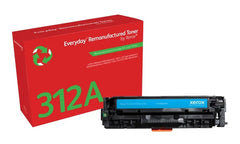 Xerox Everyday HP CF381A Cyan Cartucho de Toner Remanufacturado - Reemplaza 312A