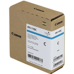 Canon PFI110 Cyan Cartucho de Tinta Original - 2365C001/PFI-110C