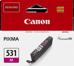 Canon CLI531 Magenta Tinteiro Original - 6120C001/CLI531M