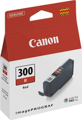 Canon PFI300 Rojo Cartucho de Tinta Original - 4199C001/PFI-300R