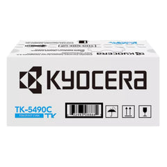 Kyocera TK5490 Cyan Cartucho de Toner Original - 1T0C22CNL1/TK5490C