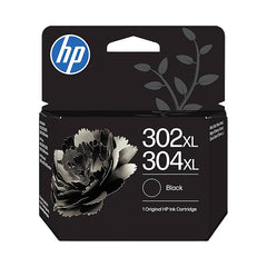 HP 302XL/304XL Negro Cartucho de Tinta Original - B7RT9AE/F6U68AE/N9K08AE