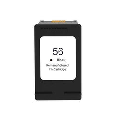 Remanufacturado HP 56 Negro Cartucho de Tinta - Reemplaza C6656AE/C6656GE