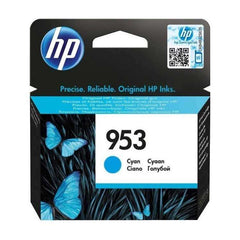 HP 953 Cyan Tinteiro Original - F6U12AE