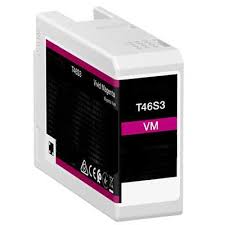 Epson T46SD Violeta Cartucho de Tinta Pigmentada Generico - Reemplaza C13T46SD00