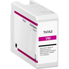 Epson T47A3 Magenta Vivido Cartucho de Tinta Pigmentada Generico - Reemplaza C13T47A300