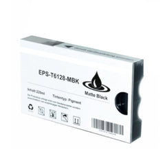 Epson T6128 Negro Mate Cartucho de Tinta Pigmentada Generico - Reemplaza C13T612800