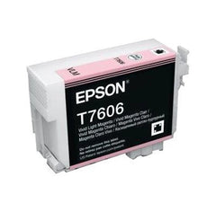 Epson T7606 Magenta Light Cartucho de Tinta Pigmentada Generico - Reemplaza C13T76064010