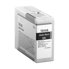 Epson T8508 Negro Mate Cartucho de Tinta Pigmentada Generico - Reemplaza C13T850800