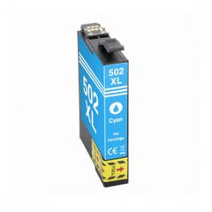 G&G Epson 502XL Cyan Cartucho de Tinta Generico - Reemplaza C13T02W24010/C13T02V24010