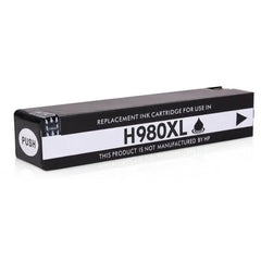 Generico HP 980 Negro Cartucho de Tinta Pigmentada - Reemplaza D8J10A